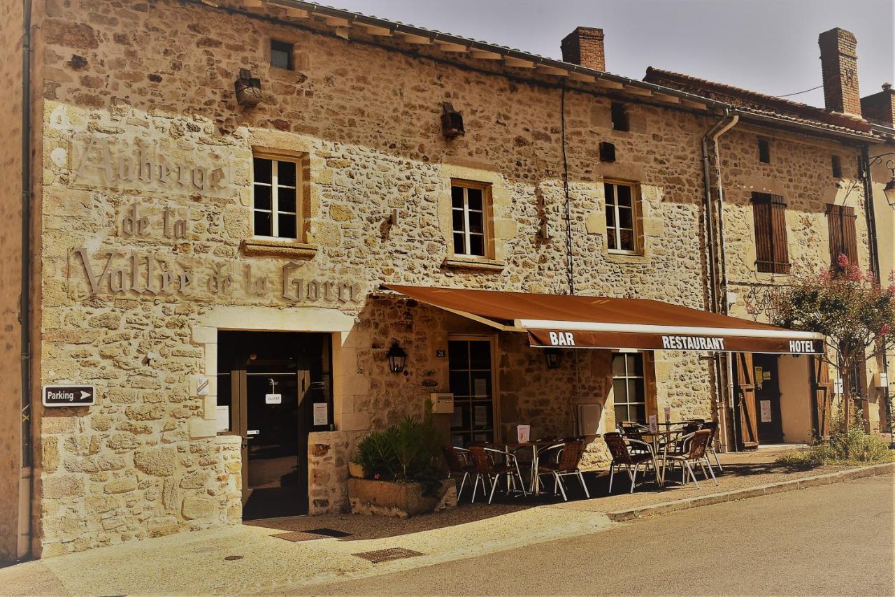 Auberge De La Vallee De La Gorre Saint-Auvent Eksteriør billede